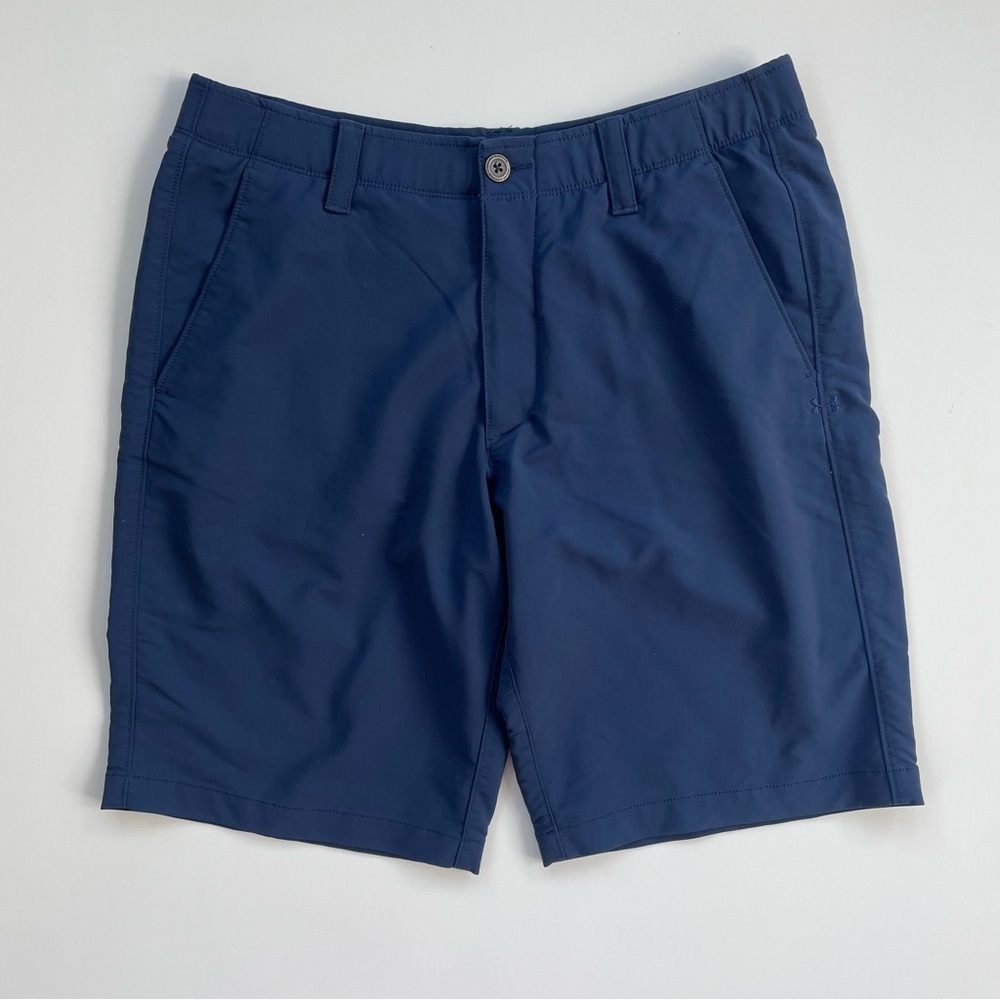 Under Armour Men's Navy Match Play Golf Shorts Size 34